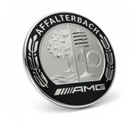 Mercedes benz Orignal Emblema capó Mercedes-AMG Affalterbach A0008170308- para G-Class, GLC-Class, GLE-Class, EQ-Series (Eléctricos), AMG GT: X290 (4 Puertas Coupé) Desde 2018, GLA/GLB
