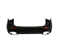 Mercedes-Benz Parachoques trasero | 9197 - negro obsidiana | A | K6-Z A2148857203 K6-ZA-9197