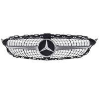 Mercedes-Benz Parrilla del radiador en plata iridio mate con estrella Merc | A | K3-Z A2058881260 K3-ZA