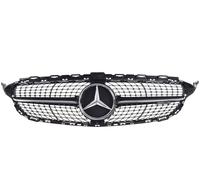 Mercedes-Benz Parrilla del radiador negra con estrella Mercedes A2058881260 K4-ZA