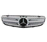 Mercedes-Benz Parrilla del radiador SRV/con estrella Mercedes | 9982 - Plata iridio magno | A | K6-Z A2538882100 K6-ZA-9982
