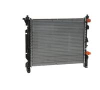 Mercedes-Benz Radiador líquido refrigerante motor con aire acondicionado A4155000102-AA