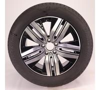 Mercedes-Benz Rueda completa Alu BRIDGE/TuranzaLS100 de 5 radios, Aero A2434011400 RB-ZA