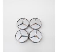 MERCEDES-BENZ SLK R172 Wheel Center Hub Cap Covers 4x Set B66470202 NEW GENUINE