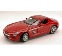 Mercedes-benz SLS AMG 2009 Rojo 1:24 Modelo 4244 Welly