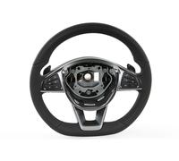 Mercedes-Benz Volante cuero | 9E38 - negro | A | Standard A A0004604003-AA-9E38