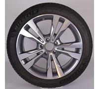 Mercedes-Benz Wheel Package de invierno de aleación de 18 pulgadas con neumáticos Michelin para Clase C 205, original Mercedes-Benz A2054012802 RD-ZB