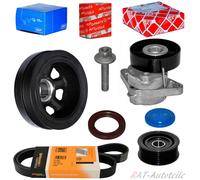 MERCEDES correa trapezoidal Kit + Polea + dicht.ri CLASE C CLK S SL CLASE E