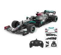 Mercedes F1 Coche teledirigido AMG F1 W11 EQ (Escala 1:18) Coche teledirigido de 2,4 GHz con Licencia Oficial Benz de Carreras Modelo de Juguete Pilotos - Lewis Hamilton + George Russell Conducen
