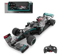Mercedes F1 Coche teledirigido AMG F1 W11 EQ (Escala 1:18) Coche teledirigido de 2,4 GHz con Licencia Oficial Benz de Carreras Modelo de Juguete Pilotos - Lewis Hamilton + George Russell Conducen