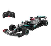 Mercedes F1 Coche teledirigido AMG F1 W11 EQ (Escala 1:18) Coche teledirigido de 2,4 GHz con Licencia Oficial Benz de Carreras Modelo de Juguete Pilotos - Lewis Hamilton + George Russell Conducen