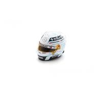 Mercedes F1 Team, modelo oficial de Spark George Russell, edición especial Qatar GP, mini casco a escala 1/5, 2024