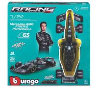 Mercedes F1 W14 #63 George Russell 2023 Kit De Metal Fundido Modelo 1:24 28503