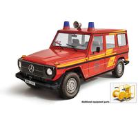 Italeri Maqueta de coche Mercedes G230 Bomberos para montar y pintar 1/24