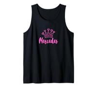 Mercedes la Reina/Nombre y Corona para Mujer Llamada Mercedes Camiseta sin Mangas