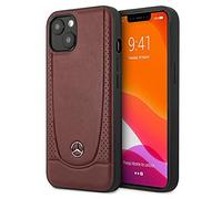 Mercedes MEHCP13SARMRE Urban Line - Carcasa para iPhone 13 Mini (5,4"), Color Rojo