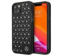 Mercedes MEHCP13SESPBK - Carcasa para iPhone 13 Mini (5,4"), diseño de Estrellas, Color Negro