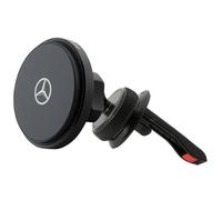 Mercedes MEMWCCK - Soporte magnético para Rejilla y Cristal, diseño de Estrellas, Color Negro