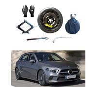 Mercedes Rueda de Repuesto 16" Compatible con Clase C 125/80R16 con los Accesorios