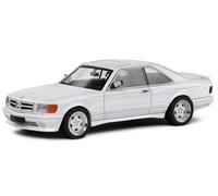 MERCEDES S / Class 560sec AMG (c126) Wide Body 1990 Blanco 1:43 Modelo 4310904