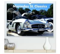 Mercedes SL Classics (hochwertiger Premium Wandkalender 2026 DIN A2 quer), Kunstdruck in Hochglanz: Der Mercedes SL Klasse ist eine Klasse für sich.