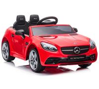Mercedes SLC300 Kinder Elektroauto Kinderauto EVA LED MP3 Control Remoto Rojo