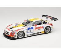 Mercedes SLS AMG GT3 #9 B. Schneider / J. Bleekemolen Black Falcon 24 Hours of N