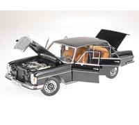 Mercedes W108 280 SE 1968 negro modelo de coche 183762 Norev 1:18