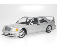 Mercedes W201 190E 2.5-16 EVO 2 plata coche en miniatura Minichamps 1:18