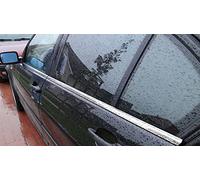 Mercedes W211 listones de cromo Ventana de acero inoxidable de 4 piezas