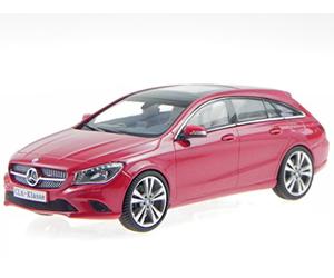 Mercedes X117 CIA Shooting Brake jupiter coche a escala rojo iScale 1:43