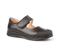 Merceditas Colegiales para Niñas con Puntera Reforzada Todo Piel, mod.463. Calzado infantil Made in Spain, Garantia de calidad. (38, Negro)
