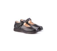 Merceditas Colegiales para Niñas Todo Piel, Mod.461. Calzado Infantil Made in Spain, Garantia de Calidad. (37, Negro)