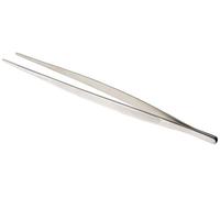 Mercer Culinary Pinzas rectas de precisión, 11-3/4 pulgadas, acero inoxidable, color plateado