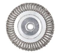 Mercer industrias 186031b Premium Stringer cuentas rueda de alambre, 6 "x 3/16" x 5/8 "-11, para amoladora angular