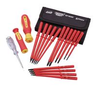 Mercero 05776 XP1000 VDE Dual Aislado Intercambio Hoja Destornillador Set (18 PC