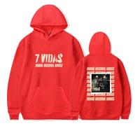 Merch María Becerra 7Vidas Song - Sudadera unisex con capucha, rosso, L