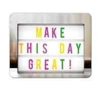 Merchandise for Fans MP07 Stay Strong, BE Positive - Alfombrilla para ratón con base de caucho