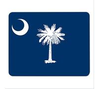 Merchandise for Fans South Carolina - Alfombrilla para ratón (24 x 19 cm), diseño de Bandera de Estados Unidos