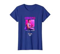 [Merchandising Exclusivo] Crespo Camiseta, Mujer, Azul Real, 3XL