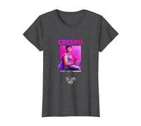 [Merchandising Exclusivo] Crespo Camiseta, Mujer, Jaspeado Oscuro, XXL