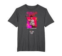 [Merchandising Exclusivo] GUILLO RIST Camiseta, Hombre Tallas Grandes, Jaspeado Oscuro, 2X Alto