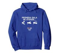 [Merchandising Exclusivo] Primera Gala de OT 2025 Sudadera con Capucha, Unisex para Adultos, Azul Real, L