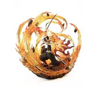 Figura good smile company kimetsu no yaiba demon slayer 1 - 8 kyojuro rengoku dx 35 cm