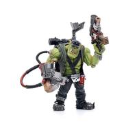 MERCHANDISING LICENCE Bloomage Joytoy Tech Joytoy Warhammer 40,000 - Ork Commands Nob Nazbog 1/18 Figura de acción (Red)