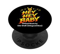 Merchandising Oficial de música, Hey Hey Baby UDO W. PopSockets PopGrip Adhesivo