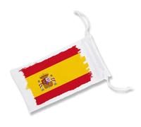MERCHANDMANIA 1 Funda Bolsa Multiusos Bandera ESPAÑA Pais Unido Orgullo español Gafas Dados rol Personalizada Color