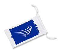MERCHANDMANIA 1 Funda Bolsa Multiusos Bandera Union Naciones sudamericanas Paises Gafas Dados rol Personalizada Color