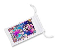 MERCHANDMANIA 1 Funda Bolsa Multiusos Carta Tarot Graciosa Meme Manualidades Pintura Colores Gafas Dados rol Personalizada Color
