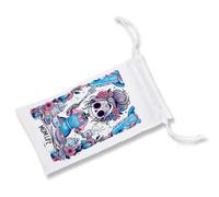 MERCHANDMANIA 1 Funda Bolsa Multiusos Carta Tarot Graciosa Meme Vida Madre Cocina Amor Gafas Dados rol Personalizada Color